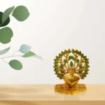 Tree of Life Diya Handcrafted Traditional Oil Lamp W-177-A - Image 5