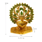 Tree of Life Diya Handcrafted Traditional Oil Lamp W-177-A - Image 4