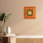 Handcrafted Dhokra Casting Wooden Frame WD-101-A-WS - Image 5