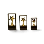 Black Unique Design Trophy M-417 - Image 4