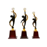 Black Unique Design Trophy M-247 - Image 3