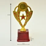 Golden Star Cup Trophy M-210 - Image 5
