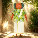 Handmade Thatha Doll – Traditional South Indian Grandfather Soft Toy for Kids - GD-11