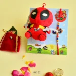 Deadpool Rakhi Gift Pack for Kids - RK-32 | Soft Toy & Designer Rakhi - Image 2