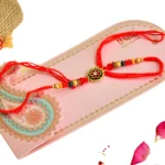 Handcrafted Designer Multicolor Beaded Rakhi – RK-3 - Image 3