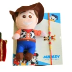 Toy Story Rakhi Gift Pack for Kids - RK-33 | Woody Soft Toy & Designer Rakhi - Image 5