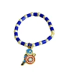 Captain America Charm Bracelet Rakhi for Boys - RK-16 - Image 3