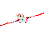 Unicorn Theme Kids Rakhi, Cute & Colorful Rakhi for Little Brothers - RK-7 - Image 3