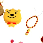 Pooh Rakhi Gift Pack for Kids - RK-28 | Cute Bracelet Rakhi with Chocolate & Coin Pouch - Image 6