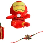 Iron Man Rakhi Gift Pack for Kids - RK-31 | Designer Rakhi with Soft Toy - Image 5