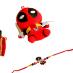 Deadpool Rakhi Gift Pack for Kids - RK-32 | Soft Toy & Designer Rakhi - Image 5