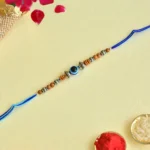 Evil Eye Rakhi with Wooden Beads – RK-157