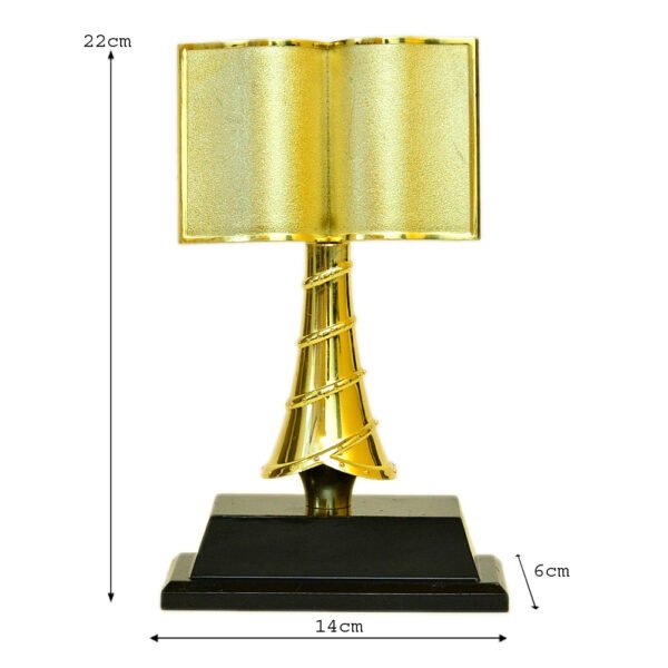 Book Design Golden Trophy – M-513 - Image 4