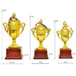 Golden Cup Trophy - M-543 - Image 4