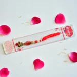 Traditional Bell Charm Lumba Rakhi for Bhabhi - Image 2
