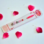 Classic Pearl & Pink Bead Lumba Rakhi for Bhabhi - RK-288 - Image 2