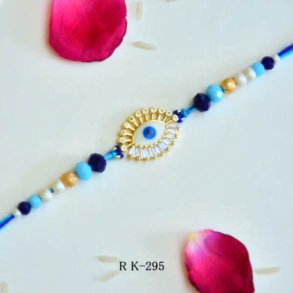 Elegant Evil Eye Protection Rakhi - RK-295