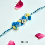 Handcrafted Evil Eye Protection Braided Rakhi - RK-308