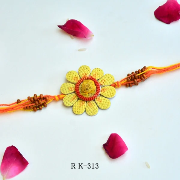 Eco-Friendly Plantable Flower Seed Rakhi - RK-313 - Image 1