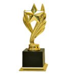 Black Unique Design Trophy – M-547