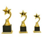 Black Unique Design Trophy – M-548 - Image 2