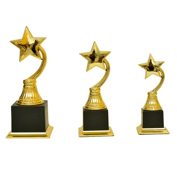 Black Unique Design Trophy – M-548 - Image 2