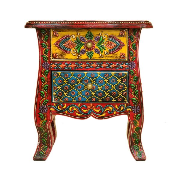 Handcrafted Wooden Mini Chest – A Vintage Storage Solution – WD-147-A - Image 1