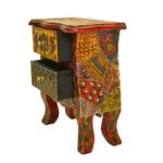 Handcrafted Wooden Mini Chest – A Vintage Storage Solution – WD-147-A - Image 2