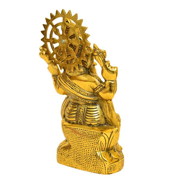 Elegant Lord Ganesha Idol for Home & Office Decor – Symbol of Wisdom & Prosperity – W-205-A - Image 3