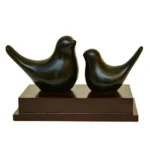 Minimalist Twin Birds Decorative Showpiece Symbol of Love & Togetherness F-109-B