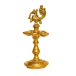 Traditional Brass Panchmukhi Peacock Diya – BR-310-A