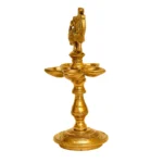 Traditional Brass Panchmukhi Peacock Diya – BR-310-A - Image 2