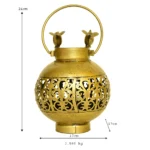 Vintage Decorative Lantern – Handcrafted Elegance - I-192-A - Image 4