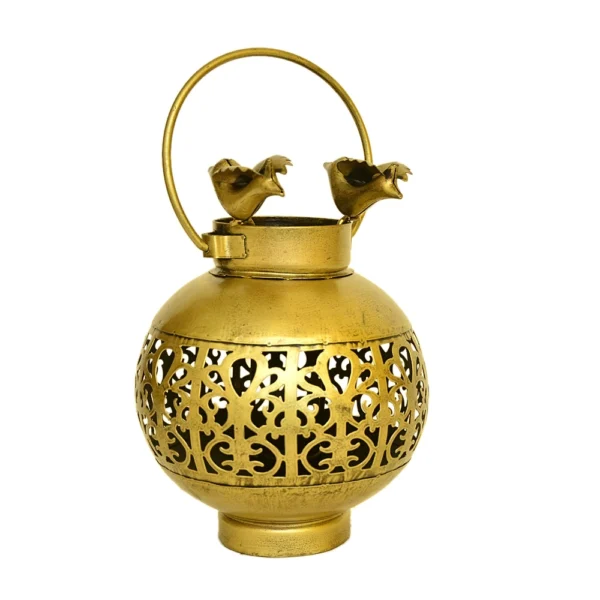 Vintage Decorative Lantern – Handcrafted Elegance - I-192-A - Image 2