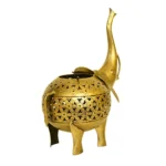 Elephant Vintage Decorative Lantern – Handcrafted Elegance - I-193-A - Image 2