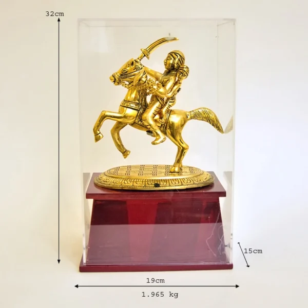 Warrior Queen Rani Lakshmibai Statue - GC-W-87-A - Image 4