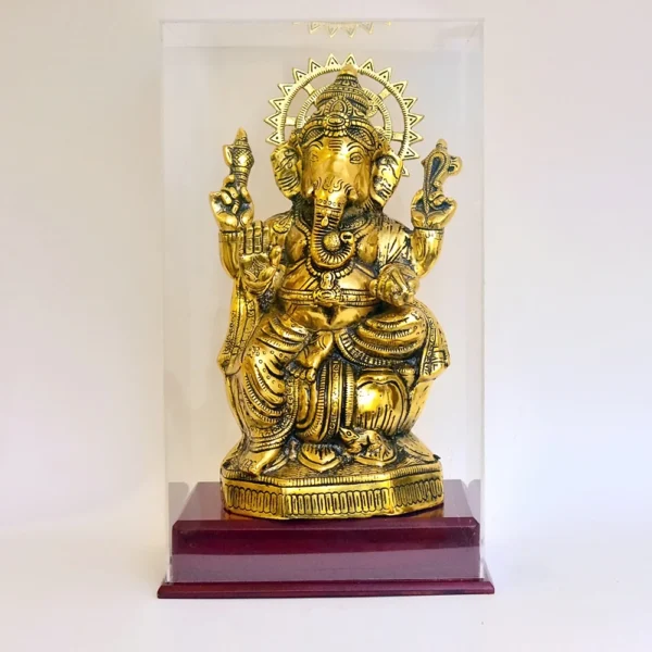 Elegant Lord Ganesha Idol for Home & Office Decor – GC-W-205-A - Image 1