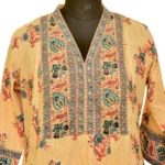 CraftEarth Floral Printed Cotton Suit Sets with Dupatta K-D1 - Image 3