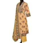 CraftEarth Floral Printed Cotton Suit Sets with Dupatta K-D1 - Image 5