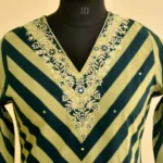 CraftEarth Fancy Cotton Suit Set with Dupatta for women K-D145 - Image 2