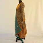 CraftEarth Women's Printed Anarkali Suit Set with Beautiful Dupatta K-D146 - Image 4