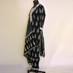 CraftEarth Women's Designer Black Suit Set with Matching Dupatta K-D164 - Image 4