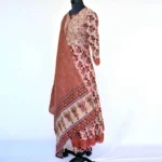 CraftEarth Women's Ethnic Embroidered Anarkali Suit Set with Dupatta K-D157 - Image 3