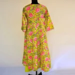 CraftEarth Women’s Yellow Angrakha Suit Set with Matching Dupatta K-D162 - Image 4