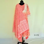 CraftEarth Ethnic Motifs Embroidered Anarkali Kurta with Pant & Dupatta K-D175