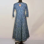 CraftEarth Women's Blue Angrakha Cotton Suit Set with Duptta - K-D193 - Image 3