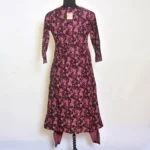 CraftEarth Women's Floral Printed Anarkali Suit Sets with Pant & Dupatta K-D195 - Image 3